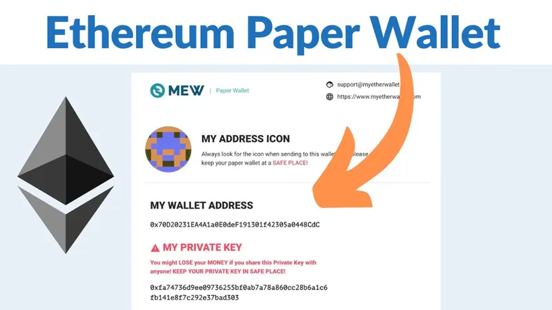 Ethereum Paper Wallet: Create, Print out, and Fill up