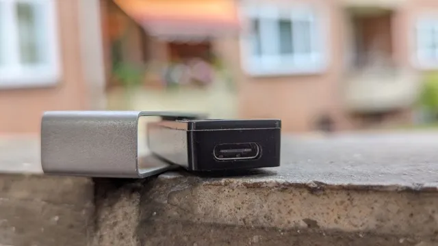 Ledger Nano X USB-C port