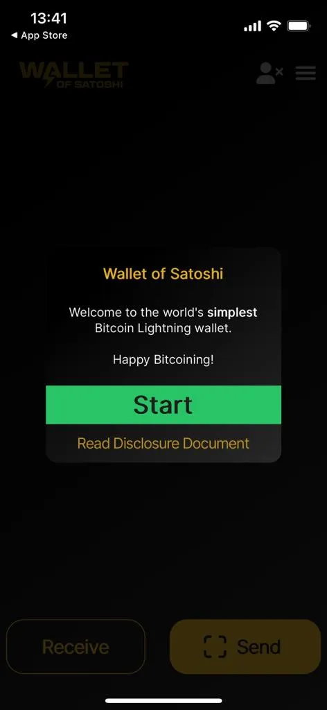 Wallet of Satoshi 