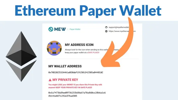 Ethereum Paper Wallet: Create, Print out, and Fill up